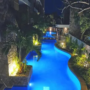  Apartamento Luxury Aldea Zama 2bed - 2bat Private Terrace & Swim Up México